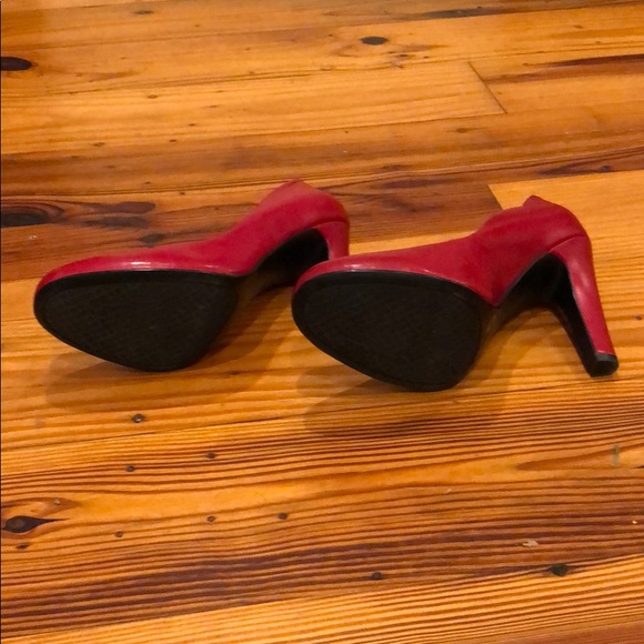 Jessica Simpson candy red women’s heels - size 7.5 - Picture 6 of 8